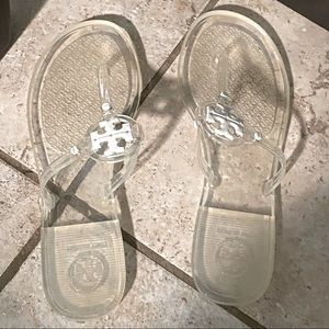 BNWOB - TORI BURCH JELLY SANDALS - Sz 6